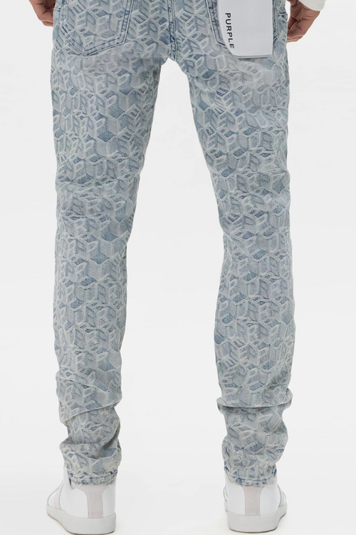 Mens Purple Jeans